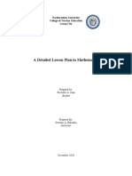 Grade 4 Multiplication Lesson Plan | PDF | Multiplication | Cognition