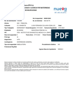 Certificado de Incapacidad Nueva EPS 2022 | PDF