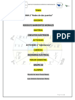 Actividad 2 Parámetros de Admitancia