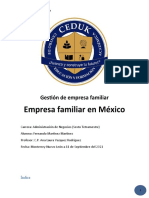 Empresa Familiar en México