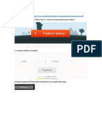 Traduce documentos PDF en línea