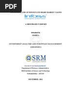 Data Analysis of Infosys Share