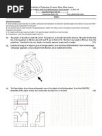 Question Paper Set: AX Closed Book, Maximum Marks: 50, Time Allotted 60 Mints