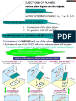 Projection of Planes