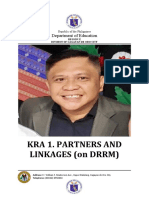 Kra 1. Partners and Linkages (On DRRM) : Department of Education