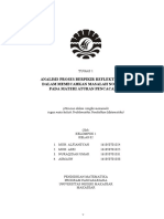 Analisis Proses Berpikir Reflektif Siswa dalam Memecahkan masalah Nonrutin pada Materi Peluang