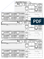 Custom Character Sheet Wild Shape Notes: Armor Class