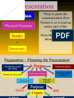 Presentation: Physical Presence