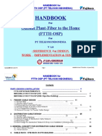 Handbook for Ftth Osp v1 0 （印尼电信ftth-osp作业指南）