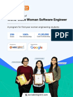 Join the league of World-Class Woman Software Engineers