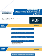 Crecimiento Embrionario-fetal- Cambios en La Gestación