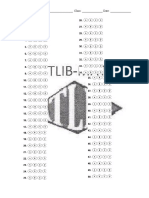 ATLIB Answer Sheet