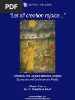 Download Let All Creation Rejoice Orthodoxy and Creation Between Liturgical Expression and Contemporary Reality by Rev Fr Christofros Schuff SN56517884 doc pdf
