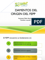 Fundamentos Del Origen Del Fepp Bepi Tonnello