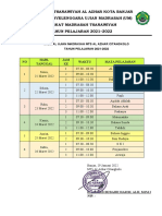 Jadwal UM 2022