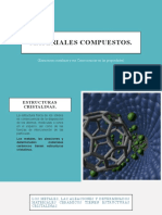 Estructuras cristalinas y sus consecuencias en las propiedades de los materiales compuestos