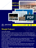 Edukasi Virtual Rindu Haramain Masjid Nabawi