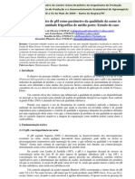 Avaliação Do Indice de PH Como Parâmetro