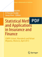 Statistical Methods and Applications in Insurance and Finance - CIMPA School, Marrakech and El Kelaa M'gouna, Morocco, April 2013 (PDFDrive)