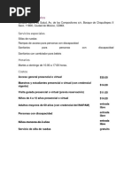 MUSEO DE HISTORIA NATURAL Ubicación y Costos