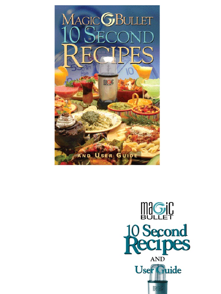 MAGIC BULLET RECIPE BOOK PDF DOWNLOAD FREE intelligence overview