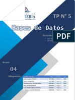 TP05 - Bases de Datos