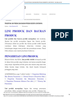 PENGERTIAN LINI PRODUK DAN BAURAN PRODUK BESERTA CONTOHNYA Ilmu Ekonomi ID PDF