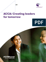 ACCA: Creating Leaders For Tomorrow