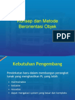 Konsep Dan Metode Berorientasi Objek