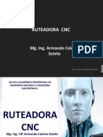 Unidad III - 6 Ruteadora CNC