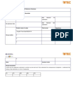 Assignment 2 Front Sheet Qualification BTEC Level 4 HND Diploma in Business