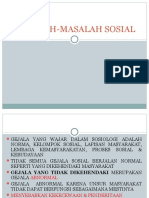 Sosiologi Masalah-Masalah Sosial