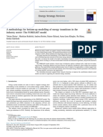 A methodology for bottom-up modelling of energy transitions in the industry sector The FORECAST model (1)