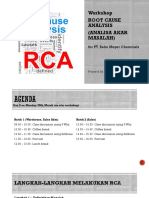 Root Cause Analysis Workshop Document