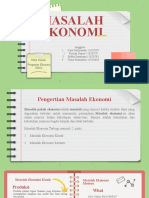 Ppt. Masalah Ekonomi