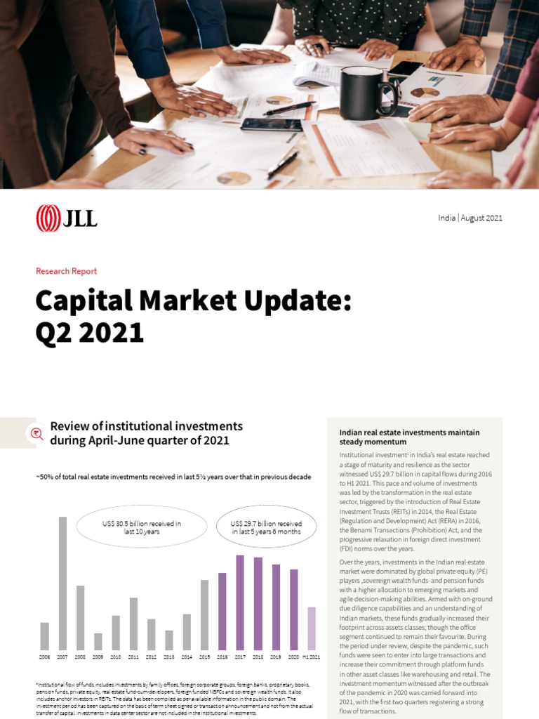 JLL in Capital Market q2 2021 PDF