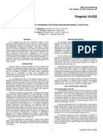 Preprint 10-033: SME Annual Meeting Feb. 28-Mar. 03, 2010, Phoenix, AZ