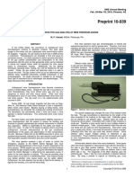 Preprint 10-039: Instruments For Gas Analysis at Mine Fires/Explosions M. P. Valoski, MSHA, Pittsburgh, PA