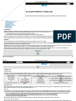 Aviso - De.privacidad - Global Crypto - Com 11.03.2022