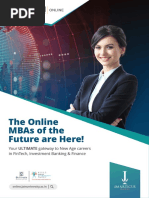 Jain MBA Common Brochure