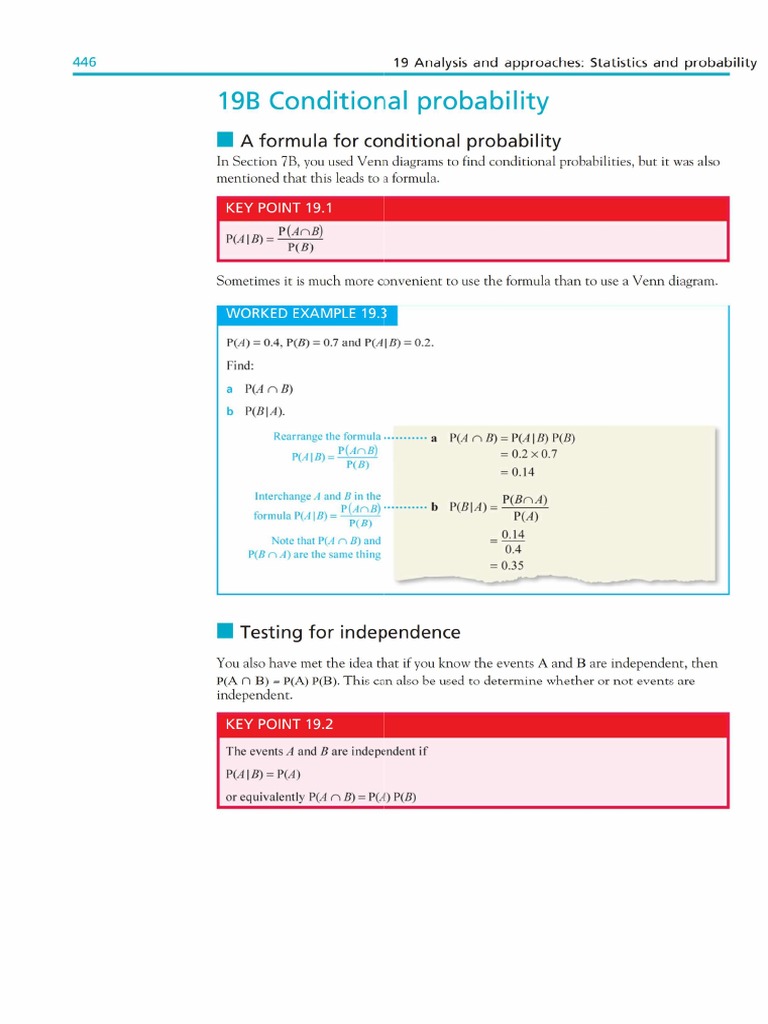 Conditional Probability | PDF