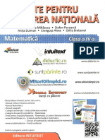 Limba Si Literatura Romana. Matematica. Teste Pentru Evaluarea Nationala - Clasa 4 - Mirela Mihaescu, Stefan Pacearca