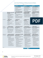 Pathways RW Level 3 Writing Rubrics