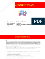 Assignment Plan BNI ODP Training Phase 1 - Jovi Pasaribu - ODP Batch 249