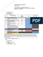 Form Penilaian Kelompok 1 Oleh Kelompok 3