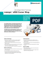 Videojet 9550 Corner Wrap: Print & Apply Labeler With Intelligent Motion Technology
