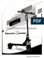 Manual Trotineta Electrica SpeedXman