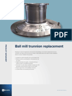 Ball Mill Trunnion Replacement - Data Sheet