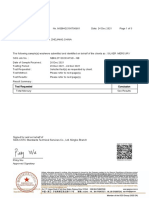 Test Report: Signed For and On Behalf of SGS-CSTC Standards Technical Services Co., Ltd. Ningbo Branch