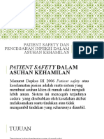 Patient Safety Dan Pencegahan Infeksi Dalam Asuhan Kehamilan